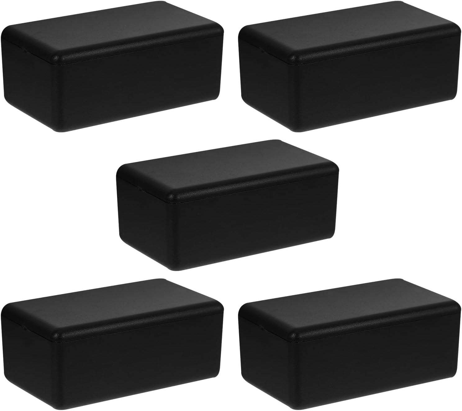 TEHAUX Small Electronics Case Project Boxes, Waterproof Electric Project Case Plastic Junction Box Enclosure Power Junction Box Project Case Box for Power Sensor (5Pcs, 61 * 36 * 25Mm) image number 6