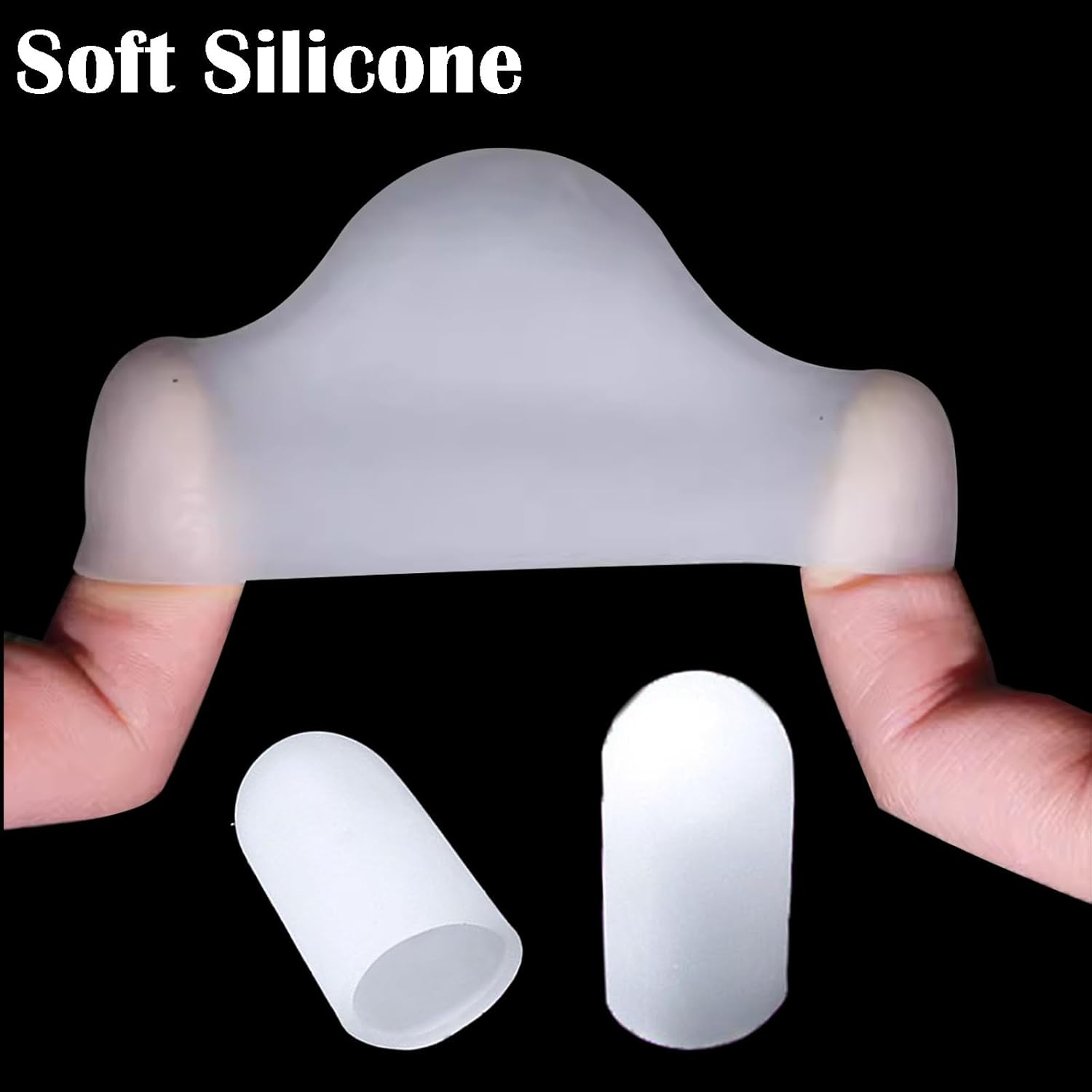3 in 1 Silicone Glanis Protector Cap Silicone Protective Cover for Extenders Traction Device Reusable Replacement Parts