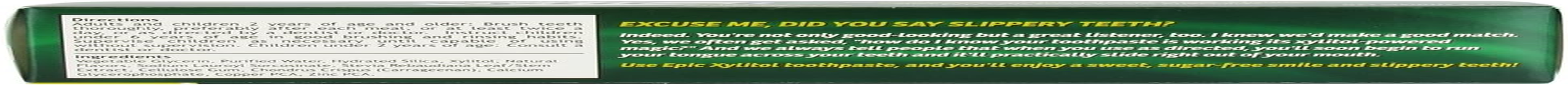 Epic Spearmint Flouride-Free Toothpaste 145 Ml image number 1