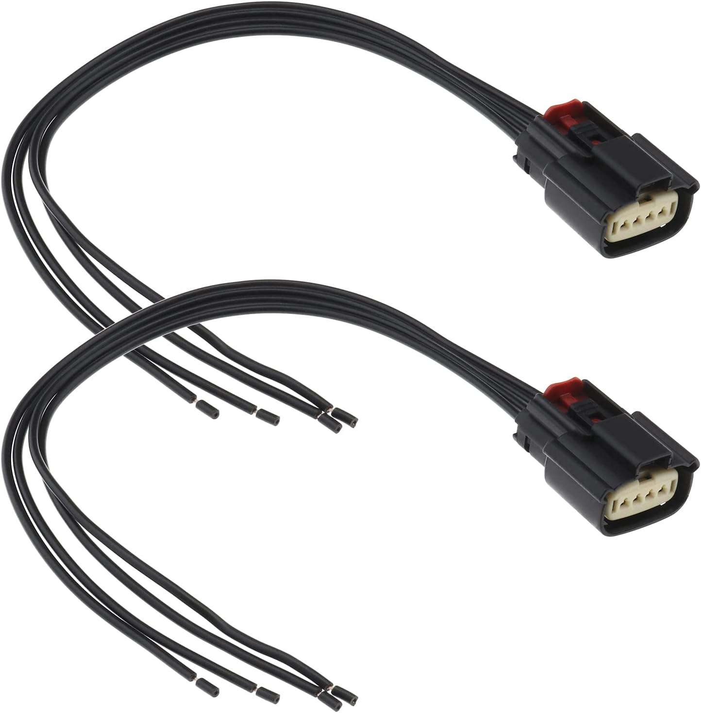 Emagtech 2PCS Car Rear Tail Light Plug Connector Wiring Harness Compatible with Astra K MK7 2015-2022 18AWG 30Cm Car Rear Tail Light Prewired Repair Cable image number 6