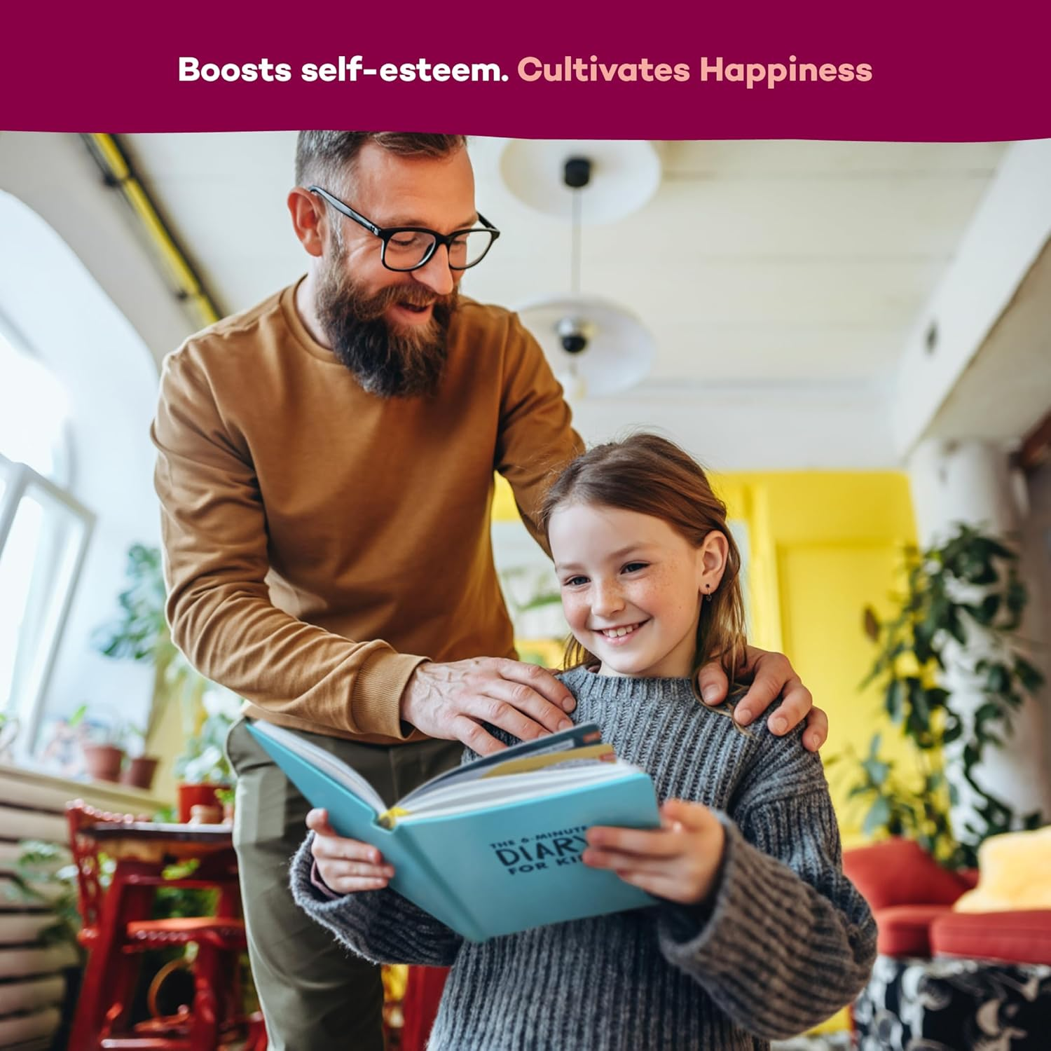 6-Minute Kids Diary &ndash; Journal for Kids 6-12 to Develop a Happy Self Mindfulness and Positive Habits &ndash; Kids Gratitude Journal for Girls & Boys - Sky Blue image number 6