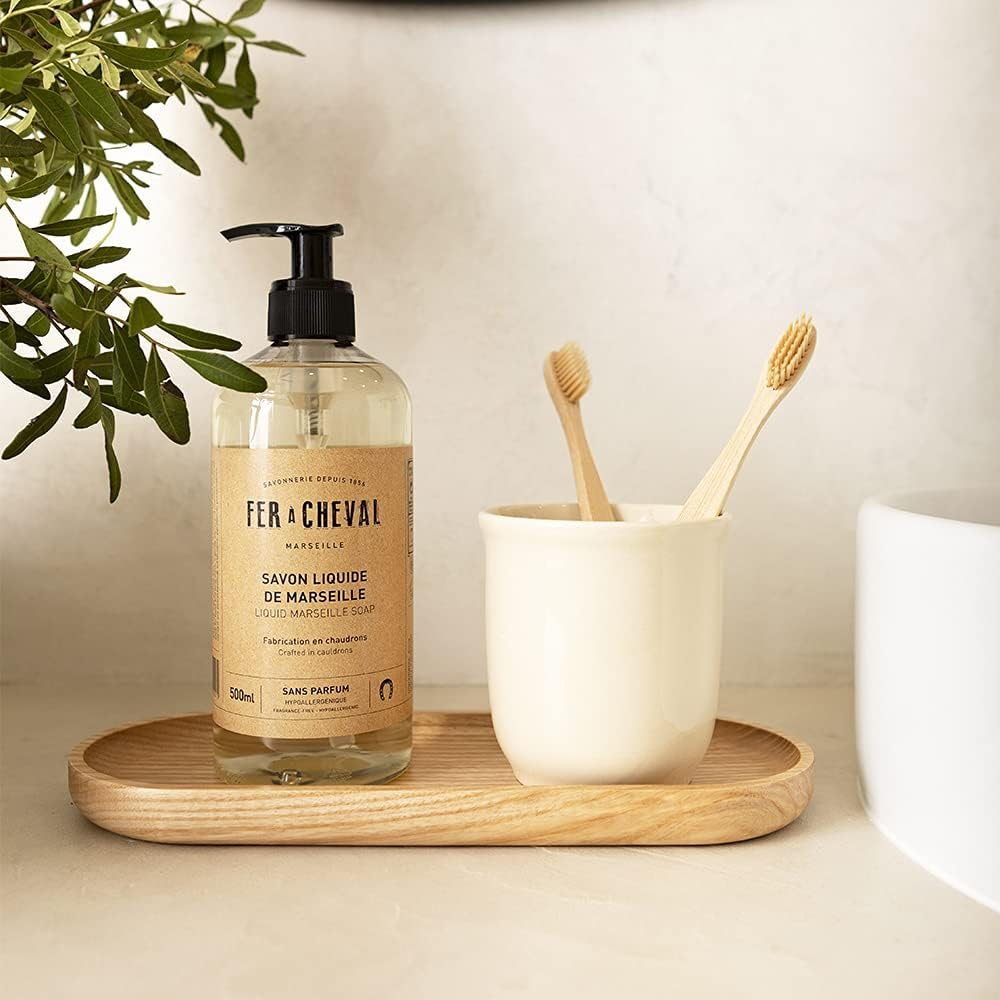 FER &Agrave; Cheval - Marseilles Liquid Soap - Unscented - Pump Dispenser 16.9 Oz image number 2