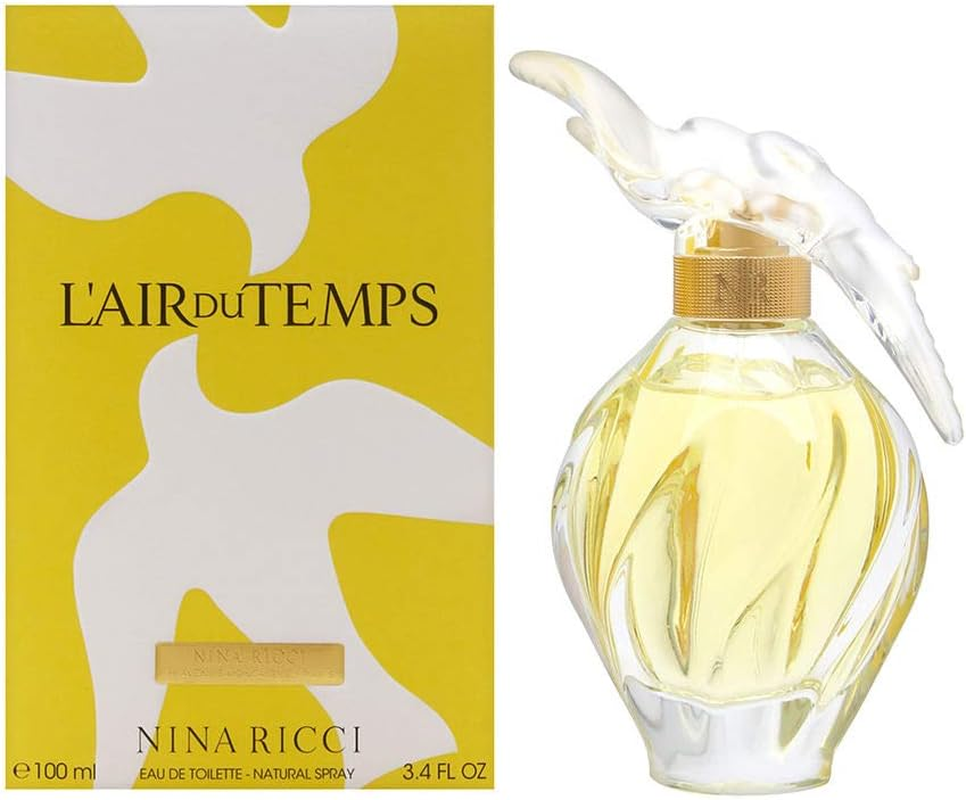LAIR DU TEMPS by NINA RICCI, EDT SPRAY 3.3 OZ W/BIRD CAP