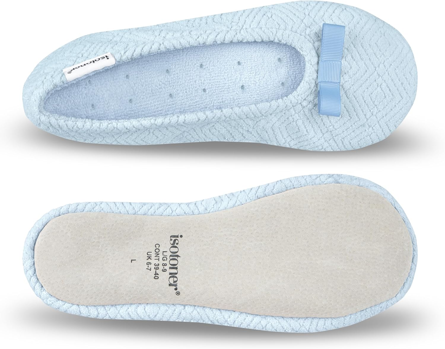 Isotoner Women'S Diamond Microterry image number 5