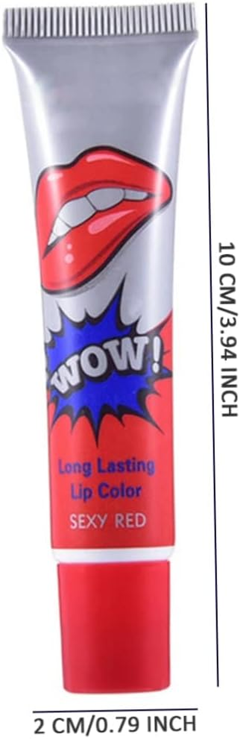 5 Colour Lip Gloss Set, Lip Gloss Mask Peel off Waterproof Tattoo Colour Peel off Lips Gel Tint image number 4