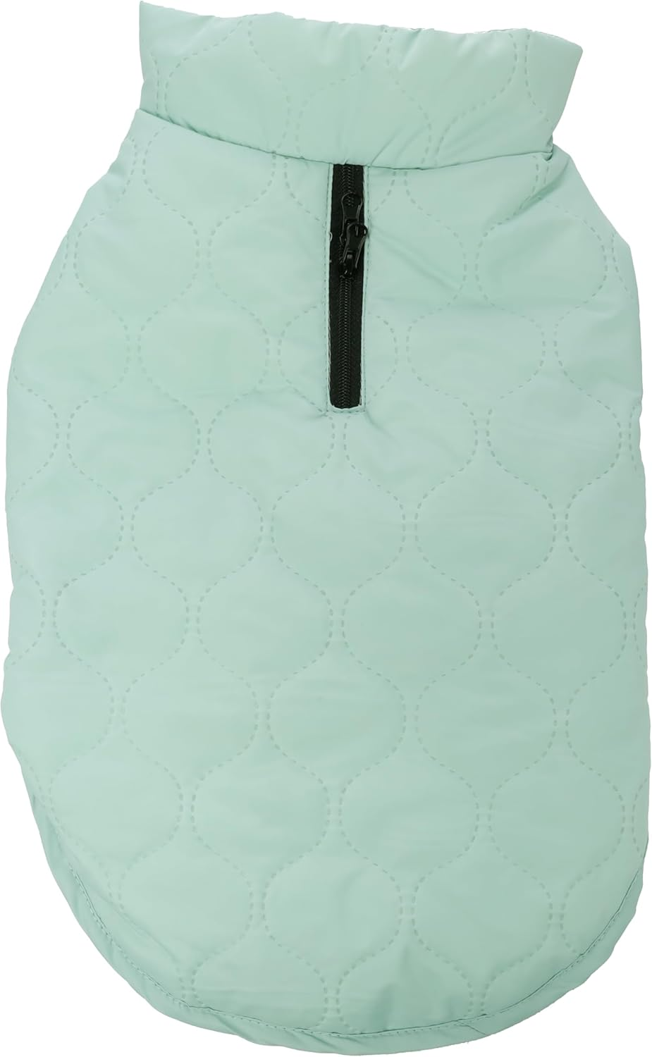 Winter Dog Coat - Tosca Mint Green - A: 35 Cm W: 34-38 Cm C: 50-54 Cm - Polyester - Washable at 30 &deg;C - Soft Fleece - High Collar - Flamingo image number 3