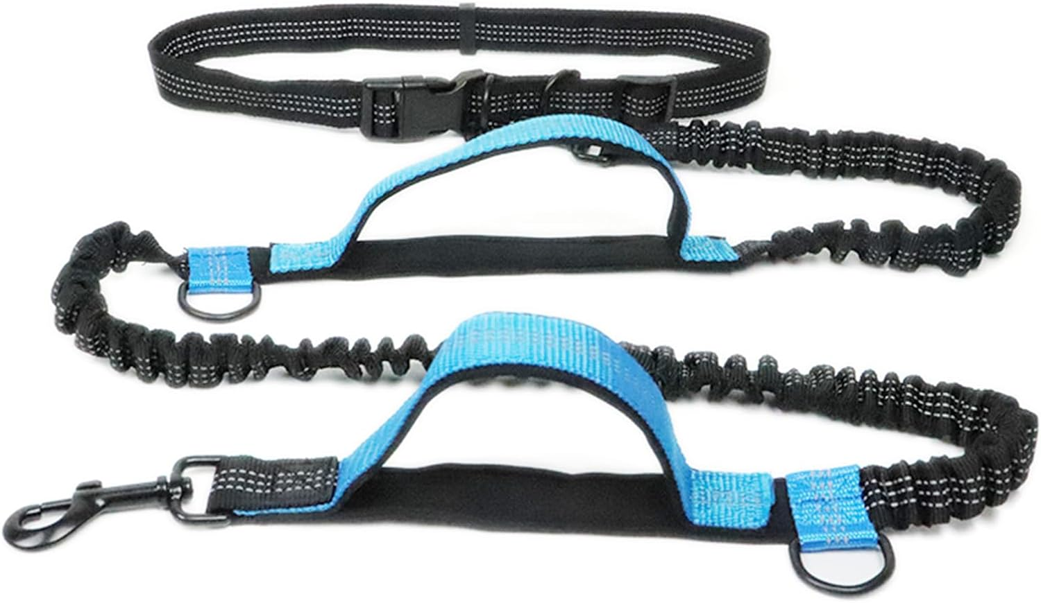 Domary Pet Leash Outdoor Running Reflective Double Retractable Dog Leash Dog Chain Leash Pet Supplies image number 6