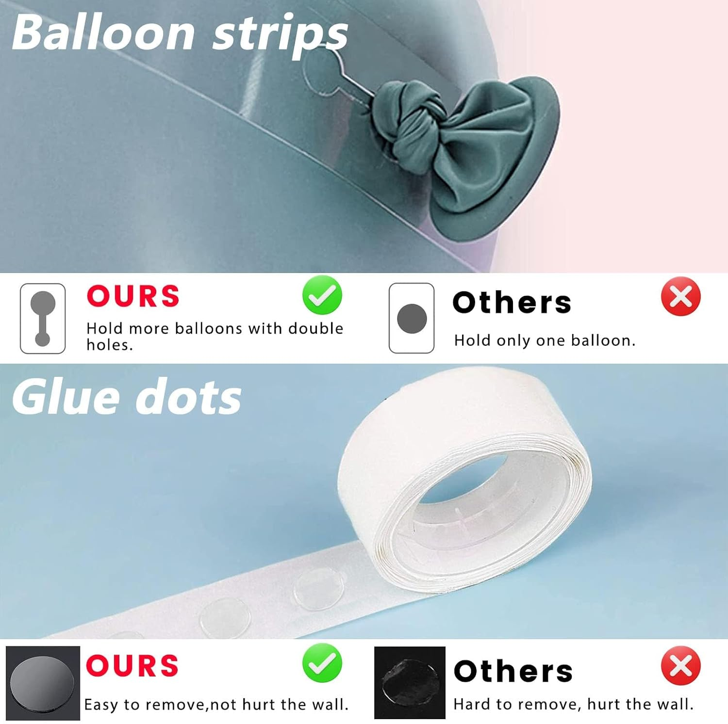 Eampoy Dusty Blue Balloons Garland Kit, 134Pcs Blue Sand White Metallic Gold Latex Balloons, for Boy Baby Shower Bridal Shower Wedding Anniversary Birthday Party Decorations Supplies image number 1