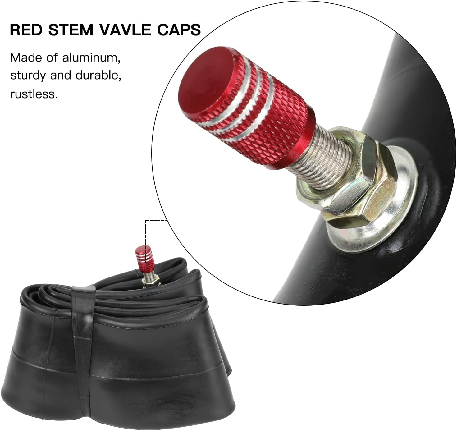 GREHUA 2.75 3.00-12 80/100-12 Inch Rear Inner Tube for SSR 110Cc 125Cc 90Cc KLX110 PW80 TTR90 TTR110 XR50 XR70 CRF50 CRF70 CRF110 DRZ110 Coolster QG-214 Apollo RFZ Pit Dirt off Road Bike Parts image number 5