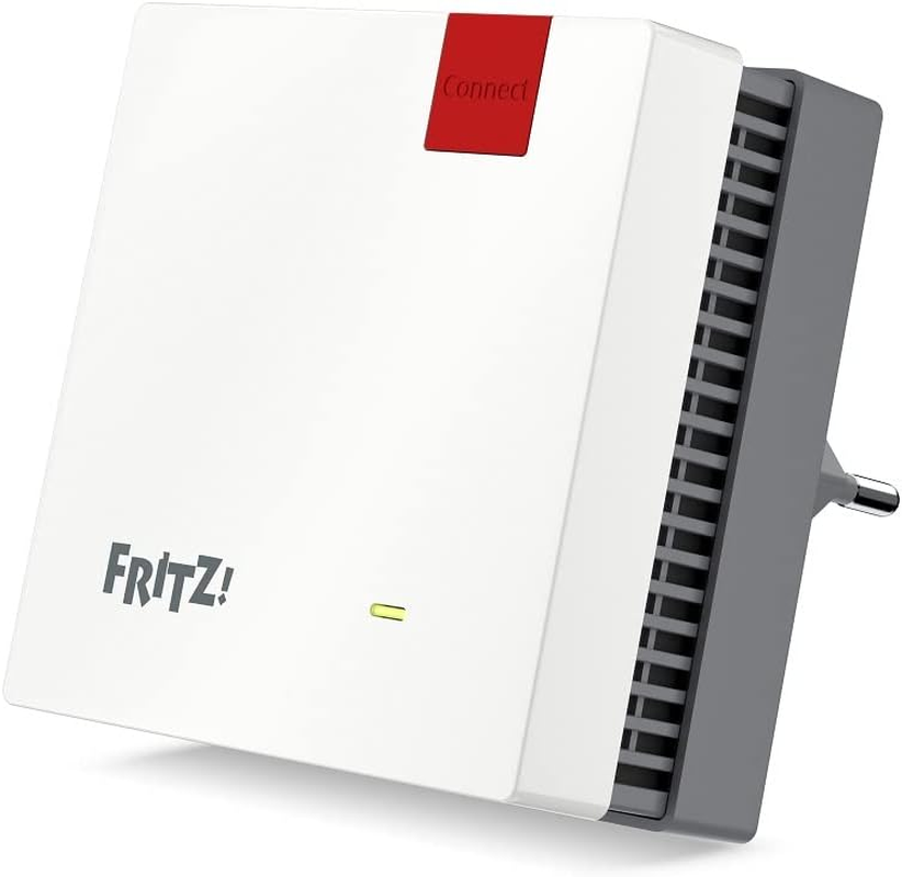 AVM Fritz!Repeater 1200 AX International, Wi-Fi 6 Mesh Repeater, up to 2,400 Mbps (5 Ghz) & up to 600 Mbps (2.4 Ghz), Wi-Fi Access Point, WPS, International Version image number 2