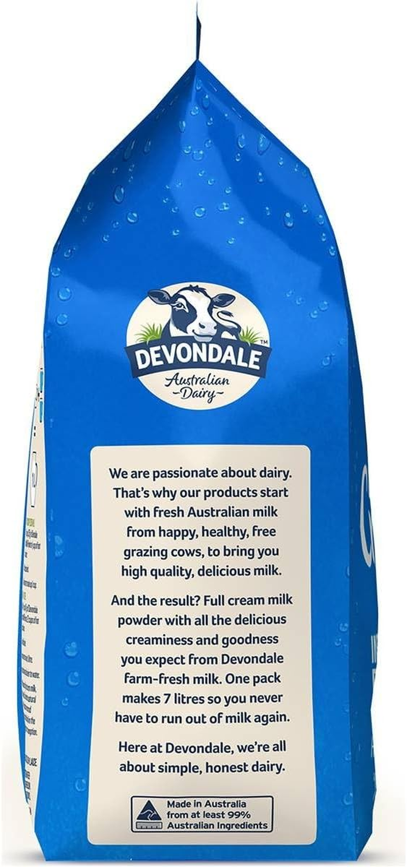 Devondale Instant Full Cream Milk Powder 1 Kg image number 4