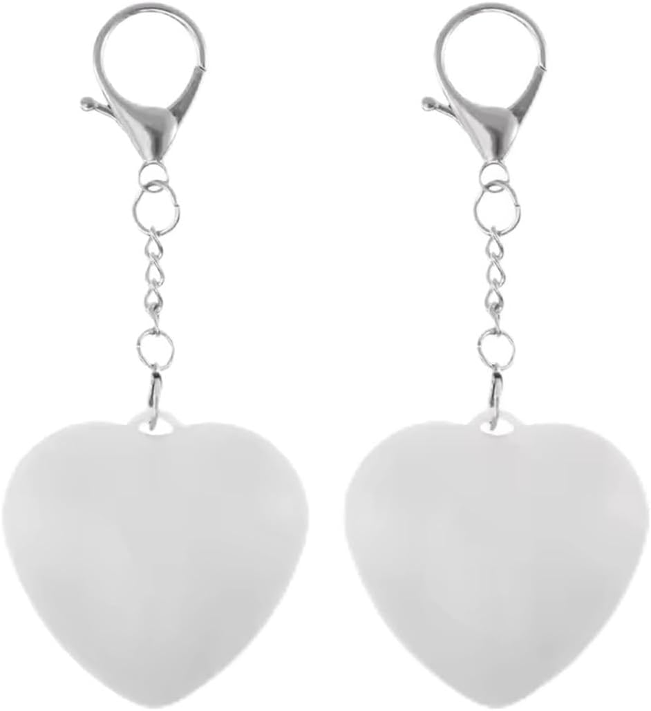 Bag Glow Heart Keychain, LED Automatic Sensor Handbag Lights Pendant, Touch Activated Bag Light Keyring, Purse Accessories for Women Tote Wallet image number 3