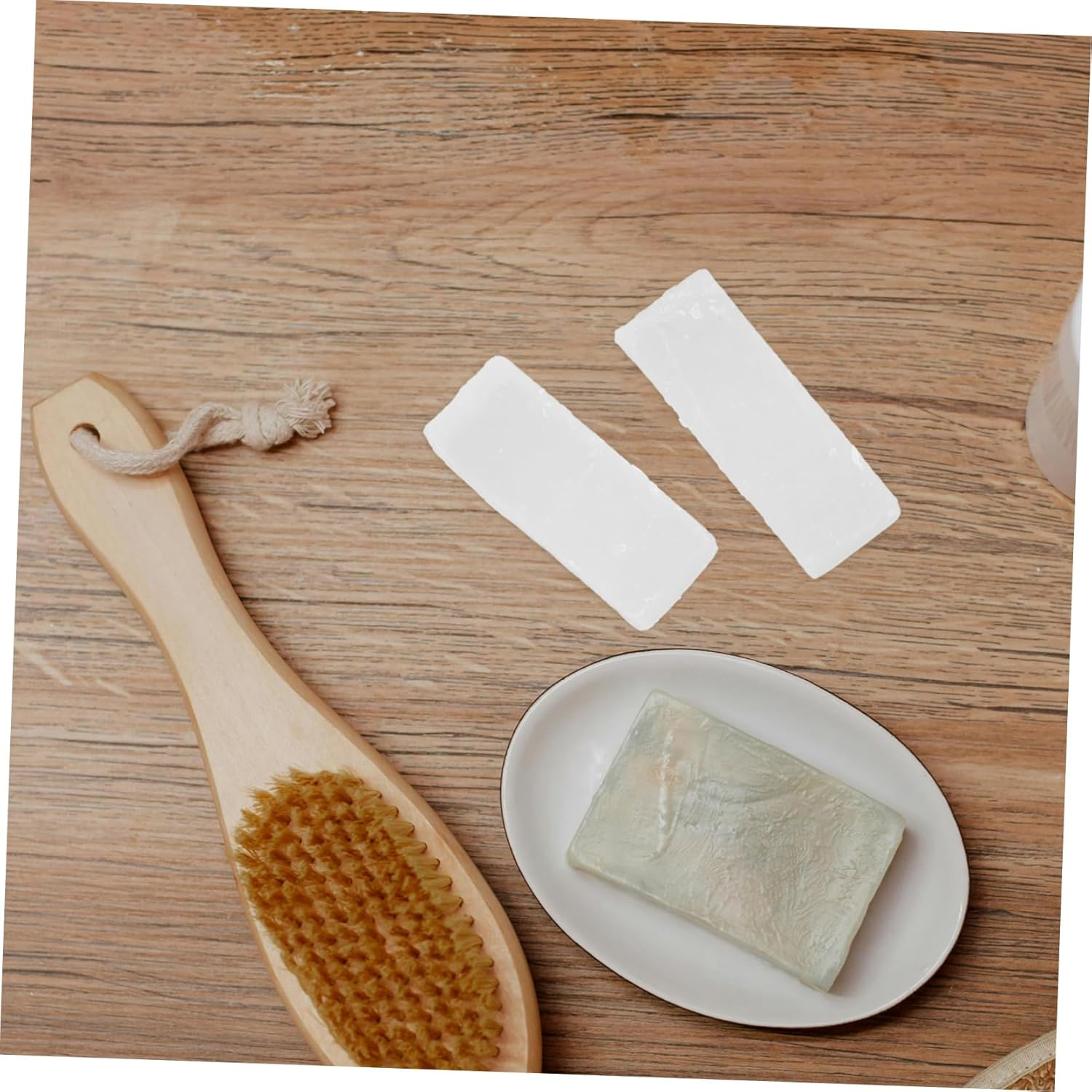 KAILIKETIY 250G Soap Base for Soap Making Exfoliating for Crafting Natural DIY Supplies