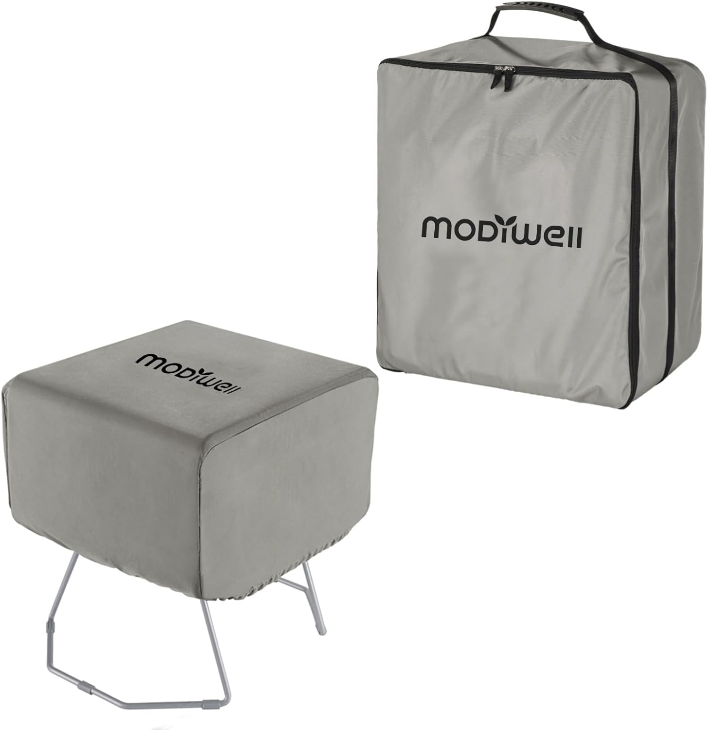 Modiwell LE-310 Dry Flush Toilet Carrying Bag with Waterproof Cover, Portable Travel Toilet Storage Organizer Protector for Camping, Hiking, RV Trips