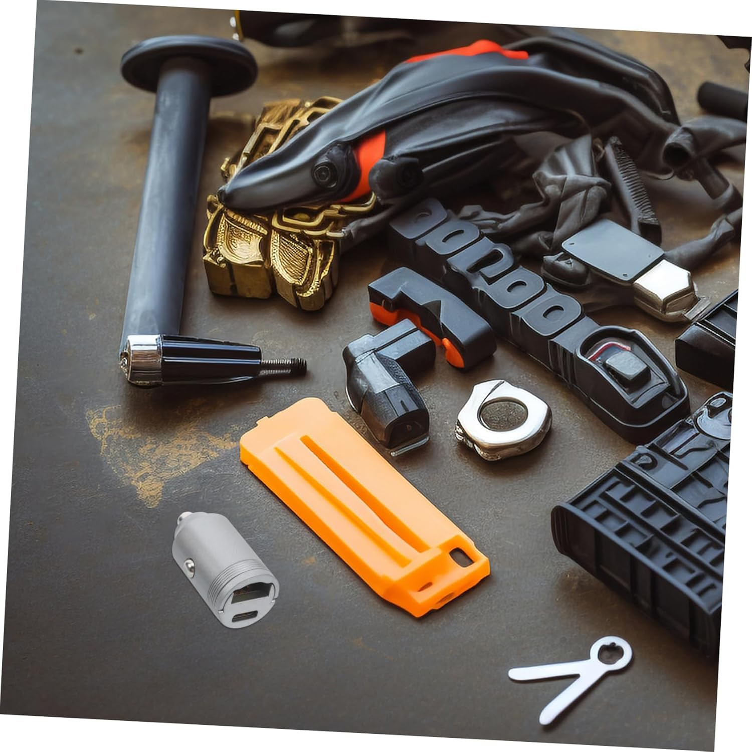 Jojofuny 65W USB Car Charger Adapter Dual USB Fast Charging for Phones Tablets Pull Compact Car Accessory for Quick Power the Go image number 5