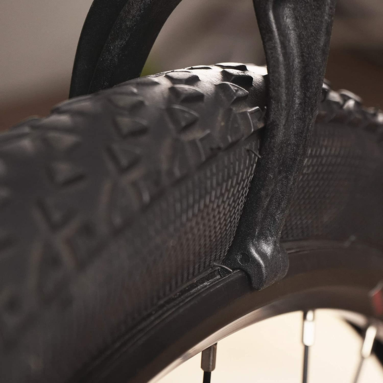 BIKEHAND Bike Bicycle Tire Lever Cycling Repair Tool Spoon - Install Difficult Wire Bead and Stubborn Tires - Tire Bead Jack Changing Mounting Seating Tools