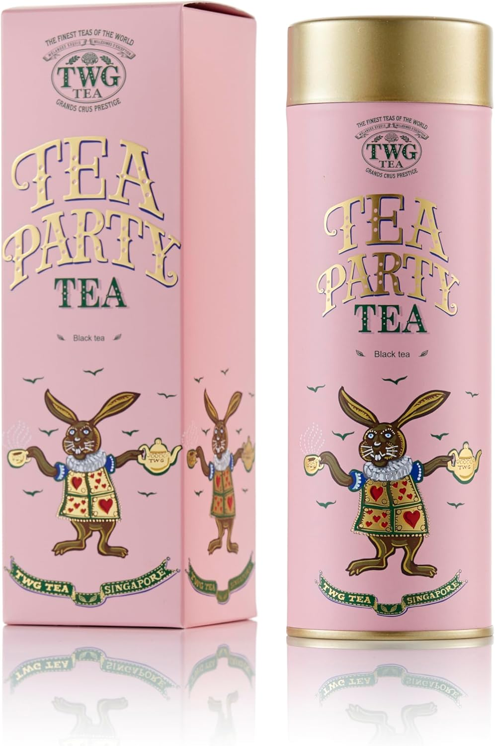 TWG Tea | Tea Party Tea | Black Tea | Marigold & Tropical Fruits | Haute Couture Tin, 100G | Gift Set