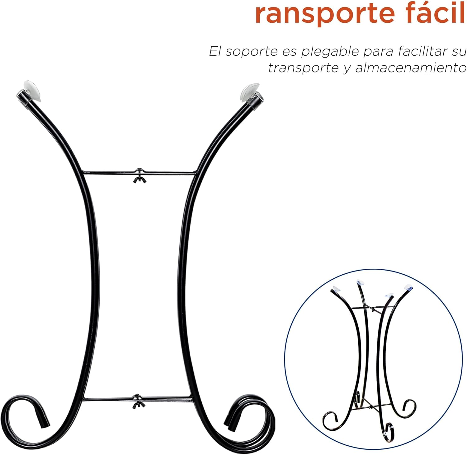 Alpine Corporation 23" Tall Outdoor Metal Bird Bath Stand D&eacute;cor Accessory, Black image number 4