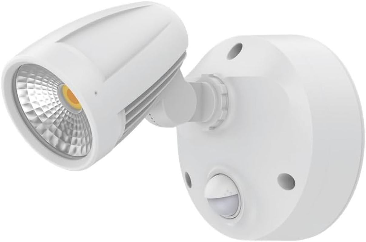 Muro-Max-16S 16W LED Sensor Trio Security Spotlight, Black