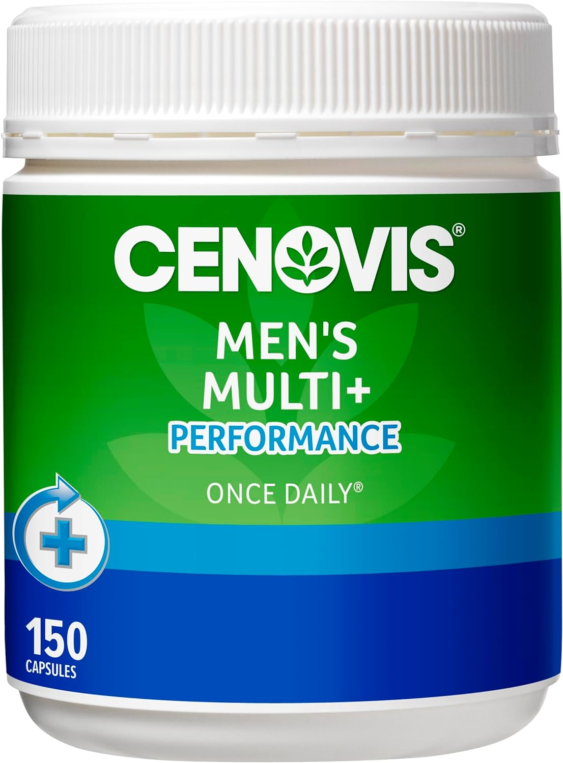 Cenovis Men&rsquo;S Multivitamin plus Performance Capsules 150 - Supports Energy Production, Healthy Immune System Function and Male Reproductive System Health image number 1