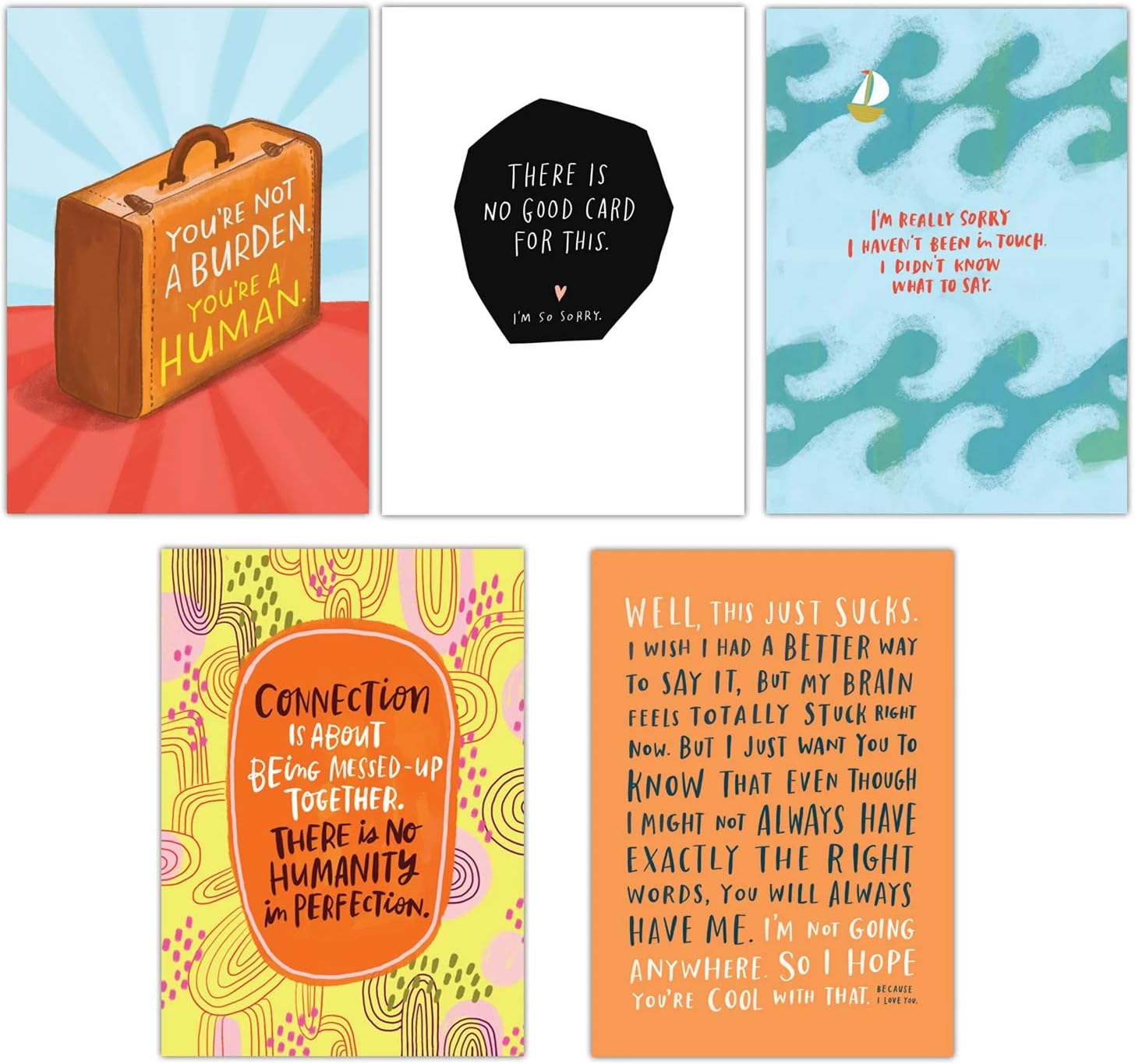 Emily Mcdowell & Friends Empathy Postcard Book, 20 Postcards (2 Each 10 Styles), 5 X 7-Inches - Empathy image number 5