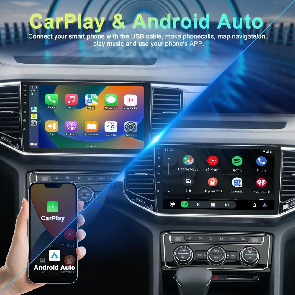 Wireless Carplay Car Radio & Android Auto 4GB-64GB Android for Nissan Navara 2016-2019 Car Stereo Radio GPS Wifi 1280 * 720 IPS Touch Screens image number 2