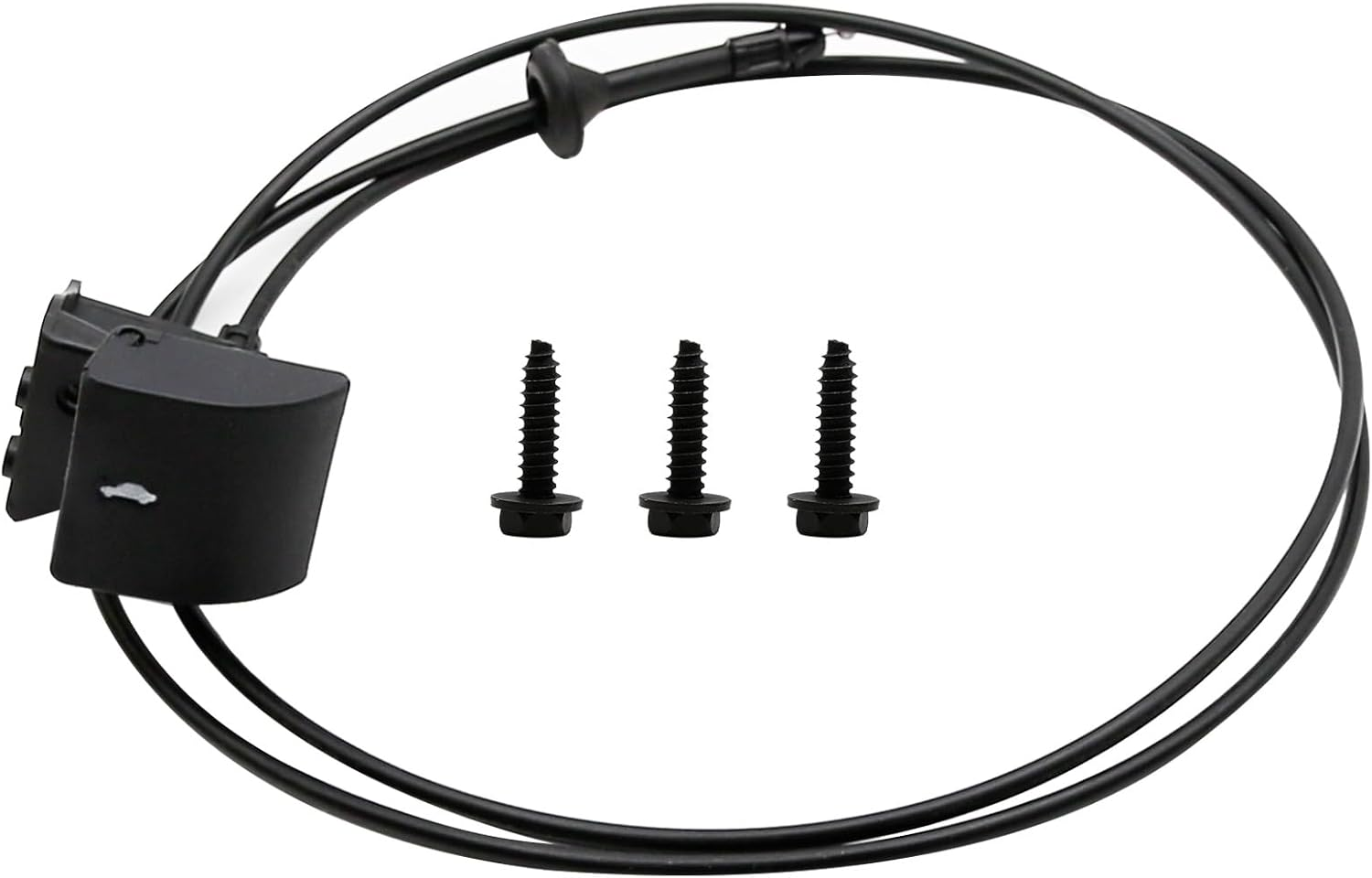 55394495AB Hood Latch Release Cable 023198 Replacement for Jeep Grand Cherokee, Commander XK Front Hood Release Cable with Handle image number 4