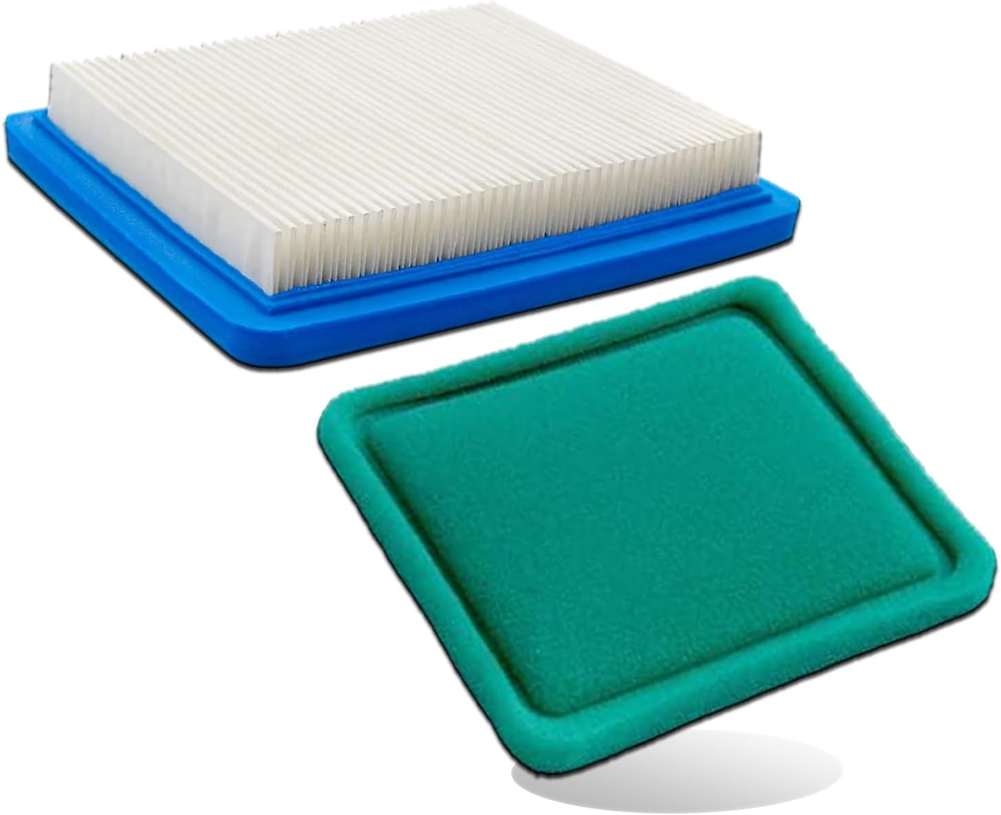 491588S Air Filter with Pre Filter, Compatible with Briggs and Stratton 491588, Toro 20332, Craftsman 3364, Premium Lawn Mower Air Cleaner