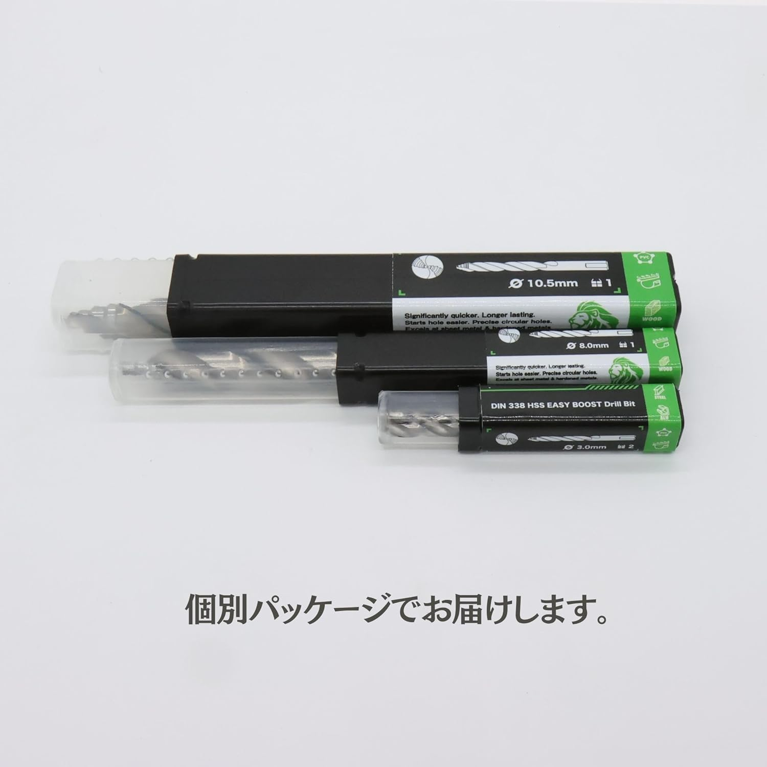 Professional Easy Boost Drill Bit, HSS, Special Tip Design, Long Life, Multi-Layer Cutting, with Dedicated Case, 6.5Mm (1 Pcs, Single-Size) image number 5