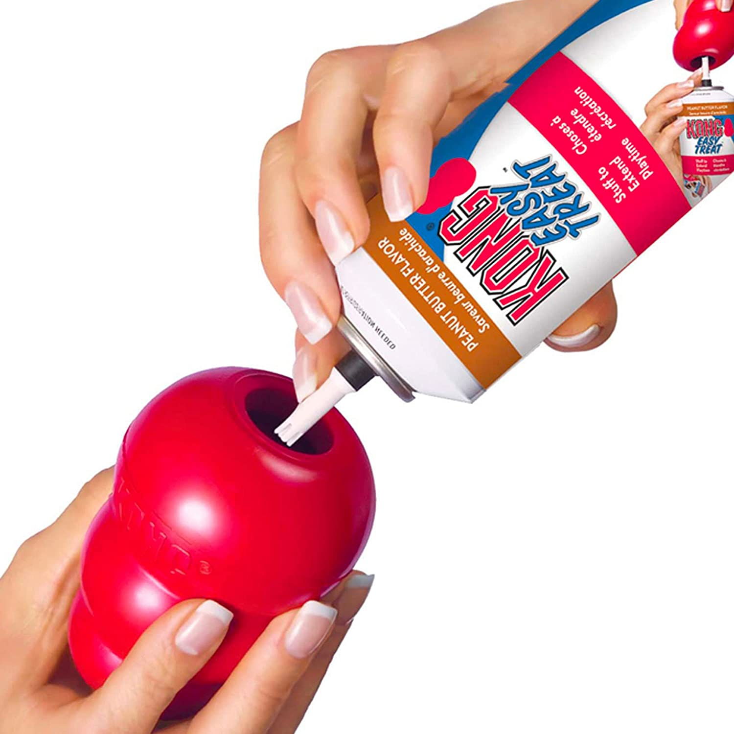 KONG - Classic Dog Toy - Durable Natural Rubber - Fun to Chew, Chase and Fetch - for Medium Dogs