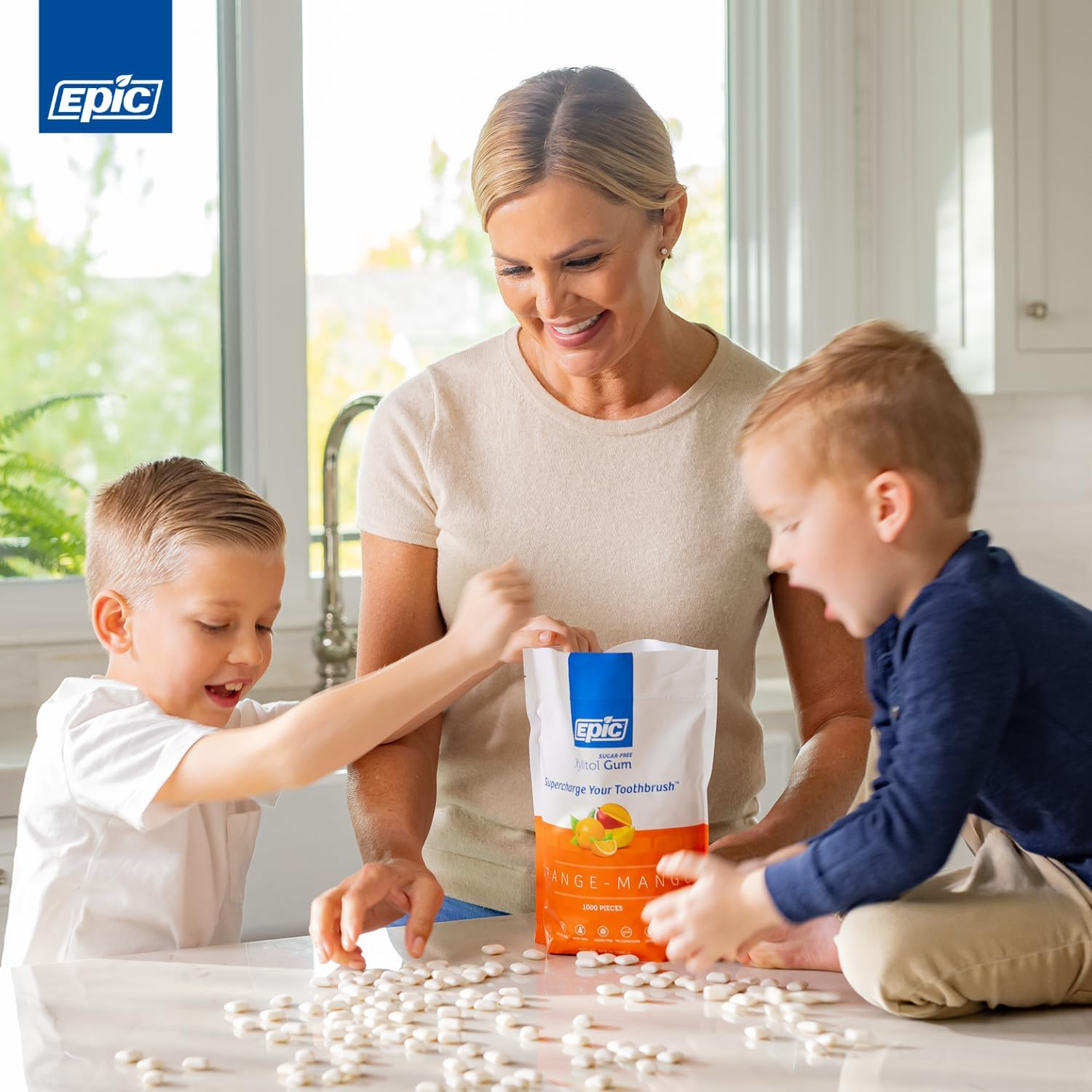 Epic Cinnamon Sugar-Free Xylitol 1000 Dental Gum image number 6