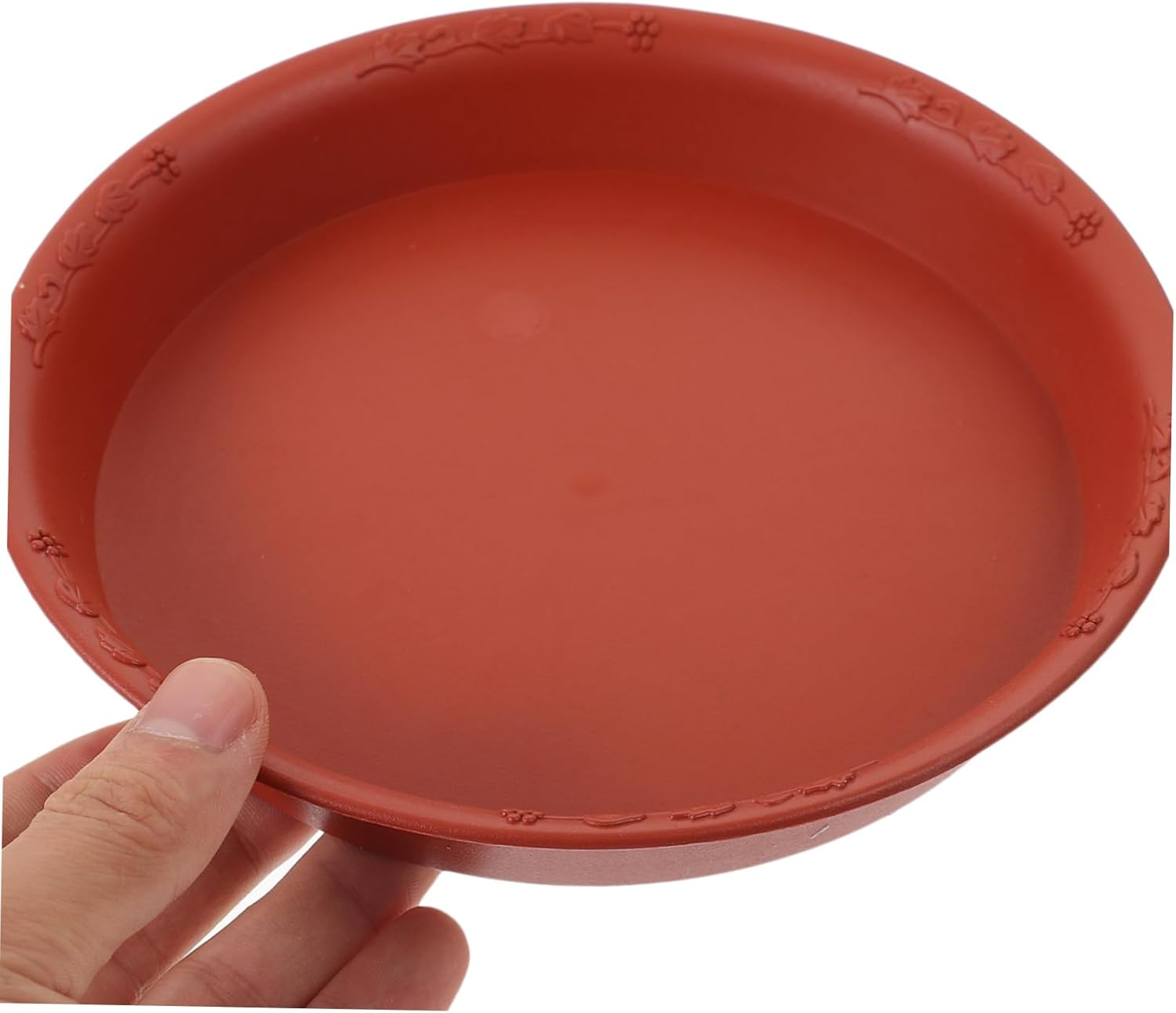 OFFSCH 10Pcs Plant Saucer Flower Pot Tray round Plant Drip Tray Bonsai Pot Saucer Gardening Supplies image number 1