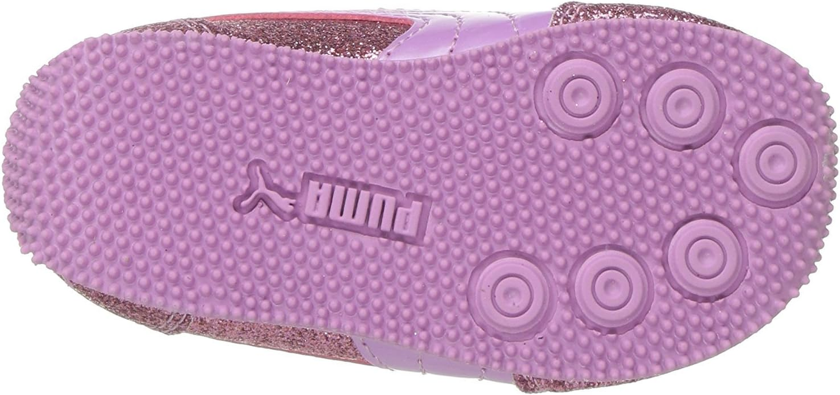 PUMA Unisex-Kids Whirlwind Glitz V Shoes, 3 M US Little Kid, Smoky Grape/Smoky Grape