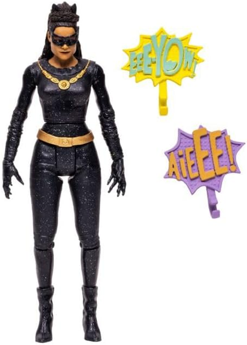 Mcfarlane Toys DC Retro Batman 66 Catwoman Season 1 Figures, 6 Inch, Multicolor image number 5