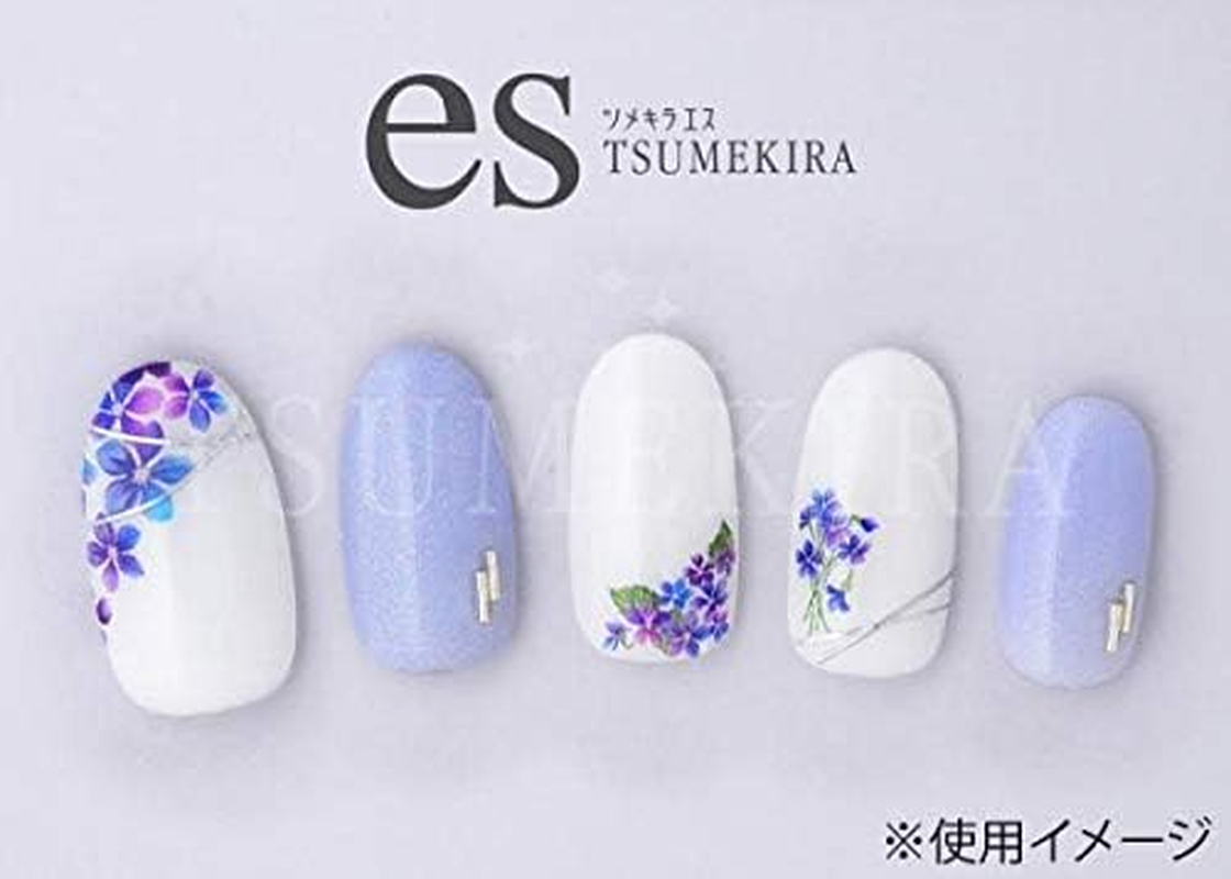 TSUMEKIRA ES-VIO-101 Nail Stickers, Sumire image number 1
