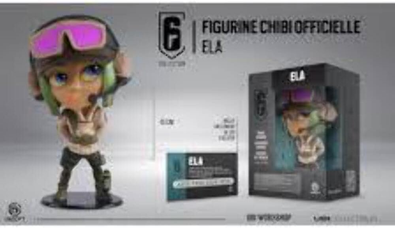 Ubisoft Six Collection Merch Series 3 Ela Chibi Figurine image number 3