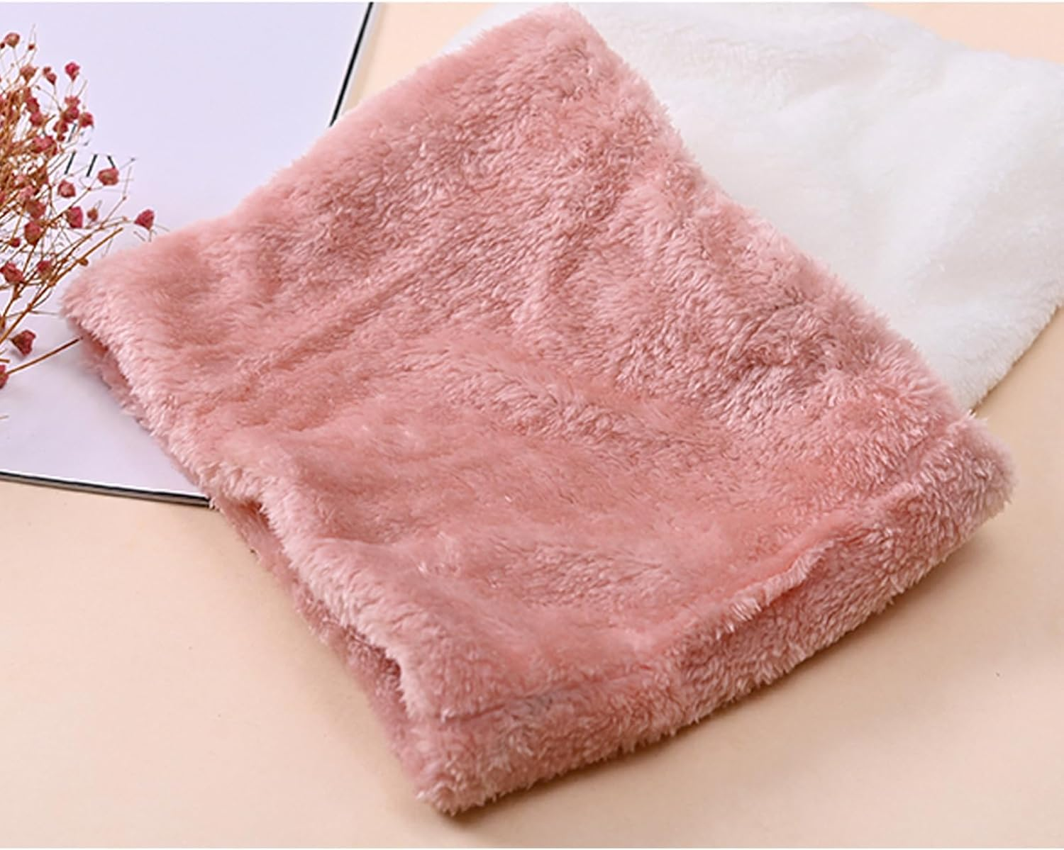 AWOCAN Women Winter Neck Warmer Scarf Warm Neck Gaiter Thick Windproof Scarf Ski Face Mask Scarves for Men image number 1