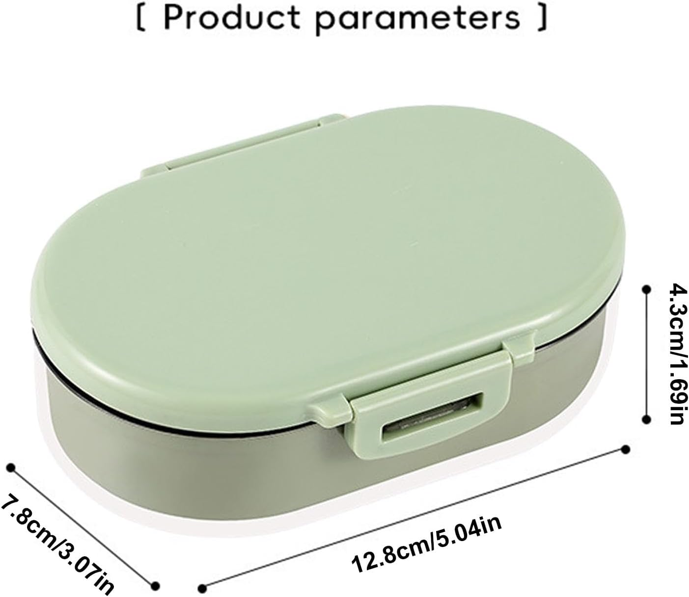 Arrovarp Shampoo Bar Container, Portable Shampoo Case Soap Box, Shampoo Bar Holder Travel Shampoo Holder with Drain Board Double Layer for Home