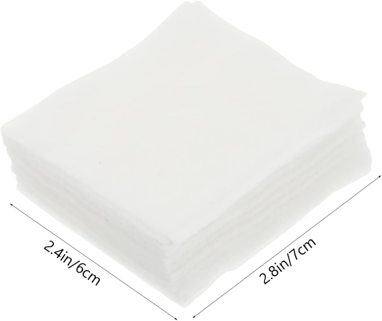 Healeved Cotton Makeup Removal Pads Gentle Cleansing Makeup Sponge Exfoliating Gentle Skin for Daily Use image number 6