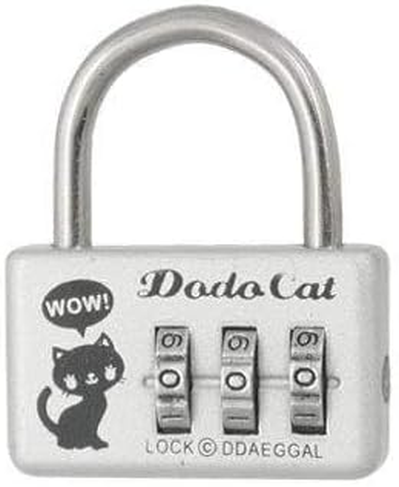 Aexit Travel Luggage Resettable Combination Coded Lock Silver Tone (7Ecdfe252Ff287810C33De8Af5B7A701)