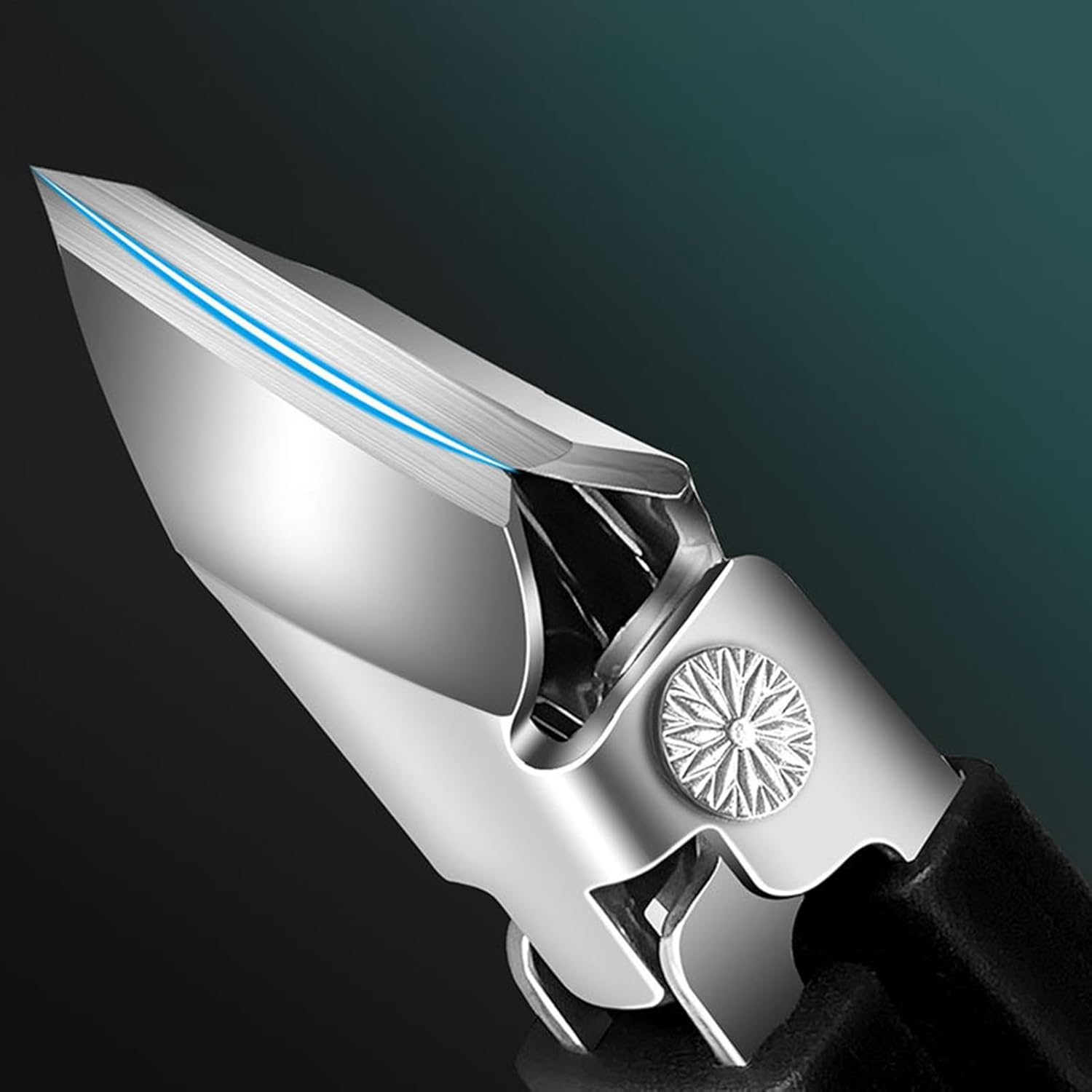 Curved Toenail Clippers | Nail Cutting Clippers | Wide Jaw Trimming Tools for Women Seniors Daily Maintenance Personal Grooming Beauty Salons Home Travel - Black image number 7