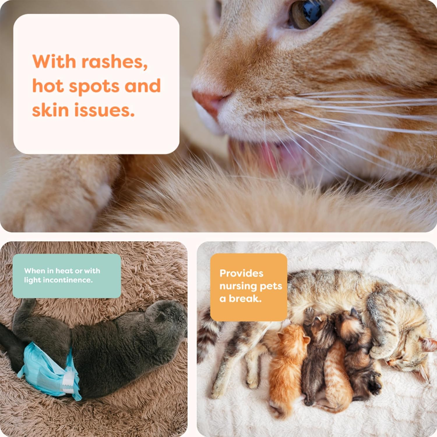 Suitical Recovery Suit for Cats | Spay and Neutering Cat Surgery Recovery Suit for Male or Female | Soft Fabric for Skin Conditions | 3XS | Neck to Tail 11.4&rdquo; - 14.6&rdquo; | Black Camouflage image number 6