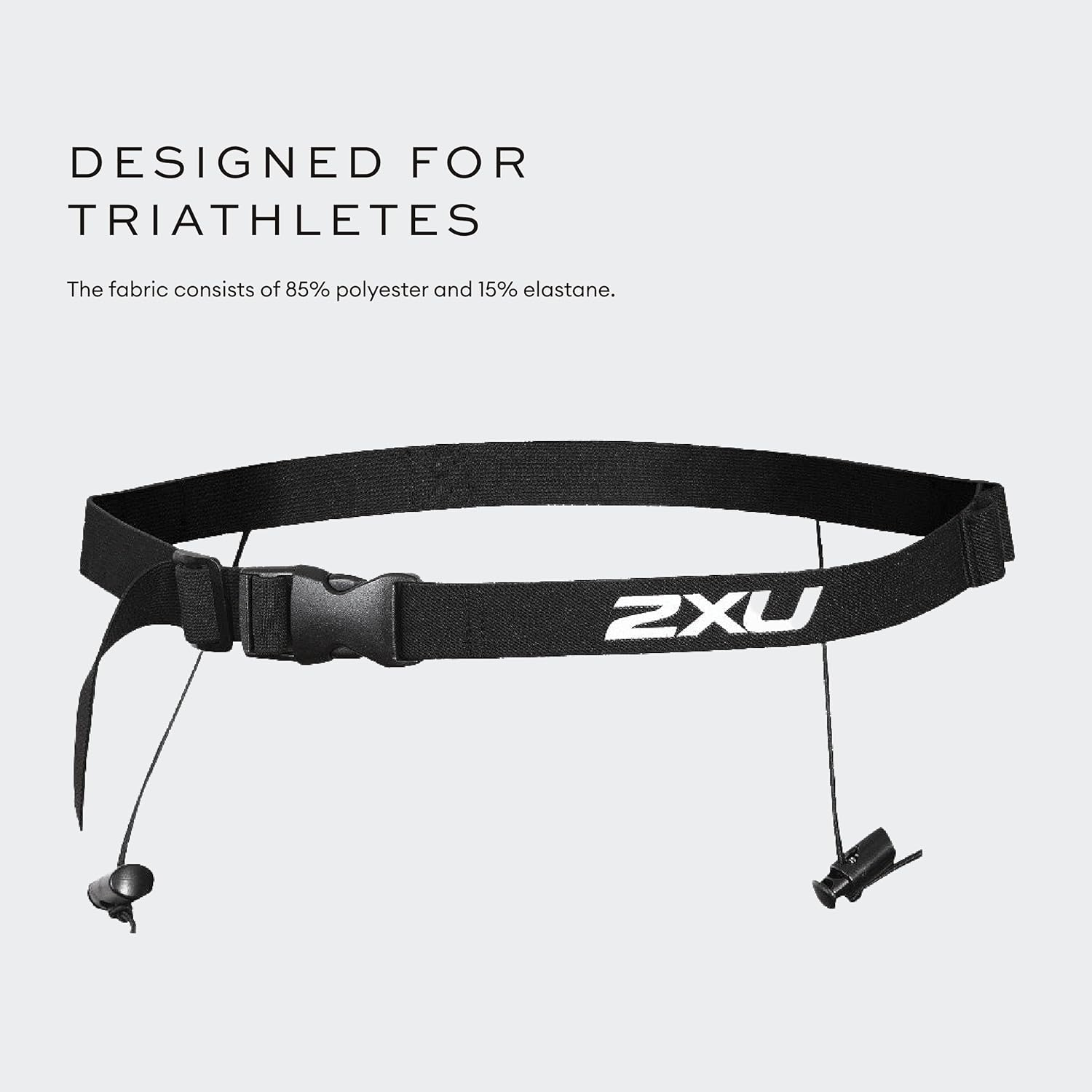 2XU Unisex Race Belt with Loops image number 2