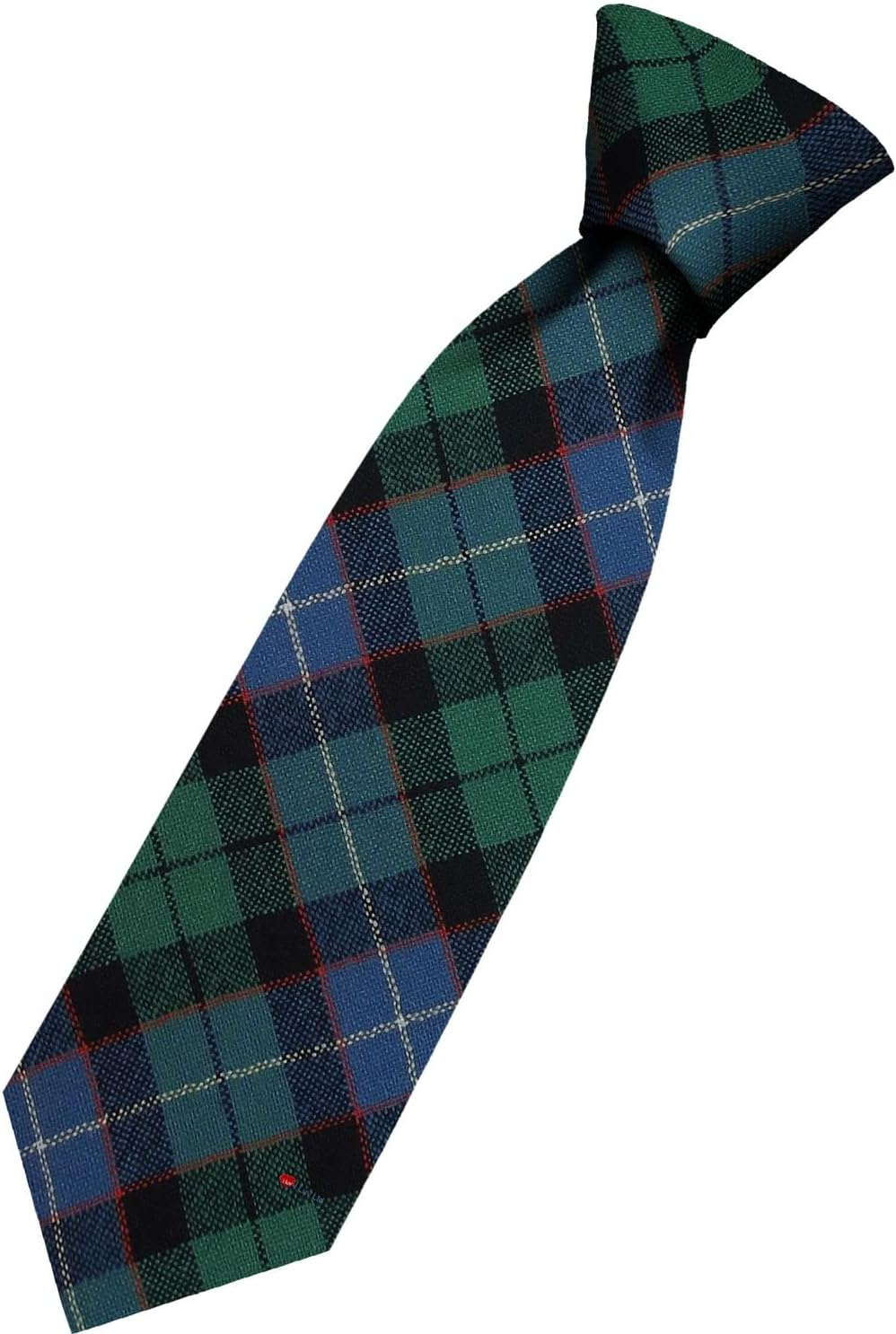 Mens All Wool Tie Woven and Made in Scotland in Galbraith Ancient Tartan