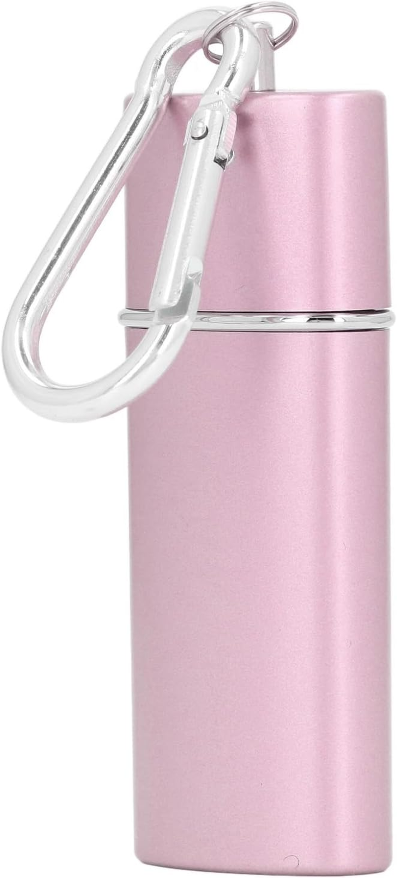 Portable Mini Ashtray Keychain, Exquisite Mini Portable Pocket Ashtray for Car for Cigarettes (Silver)