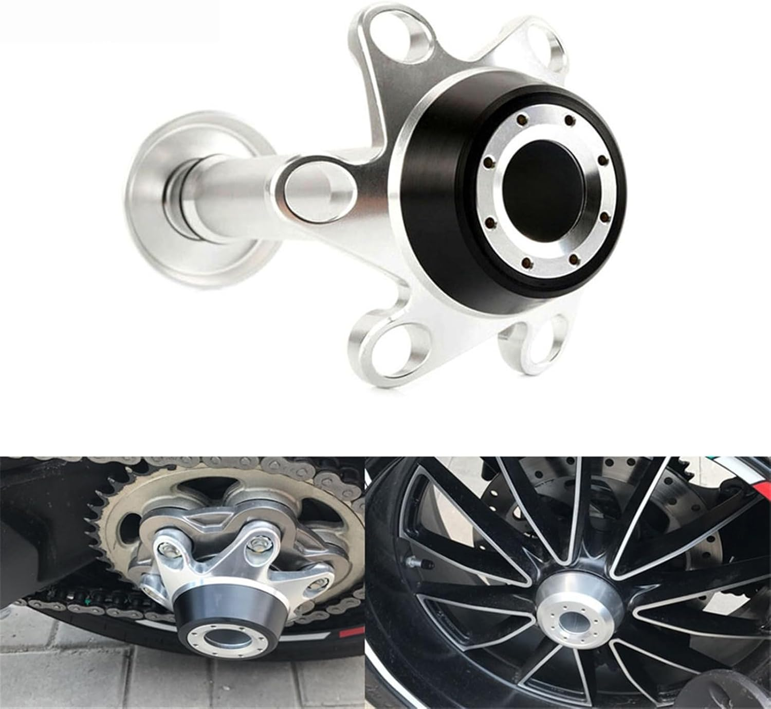 TXCJAU for D&Ucati Monster 1200/1200S 2010 2011 2012 2013 2014 2015 2016 Motorcycle Rear Axle Fork Crash Sliders Wheel Protector image number 1