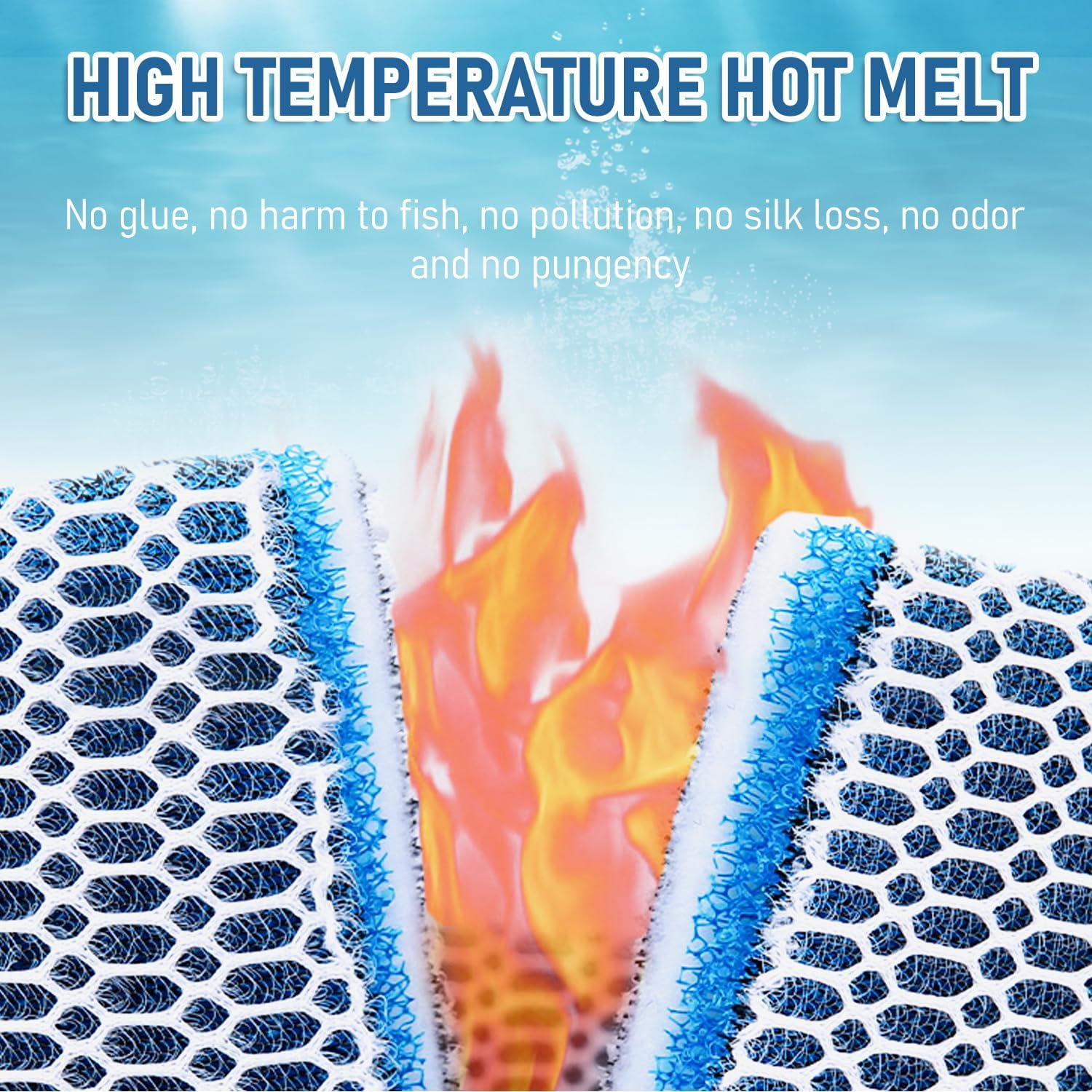 TORMEN 10"X 4" Fish Tank Sponge Pad, 8-Layer Aquarium Filter Media, Cut-To-Fit Foam Filter for Aquarium, Pond, and Hydroponics, Highly Effective Filtration for Freshwater and Saltwater Tanks(1Pcs) image number 6