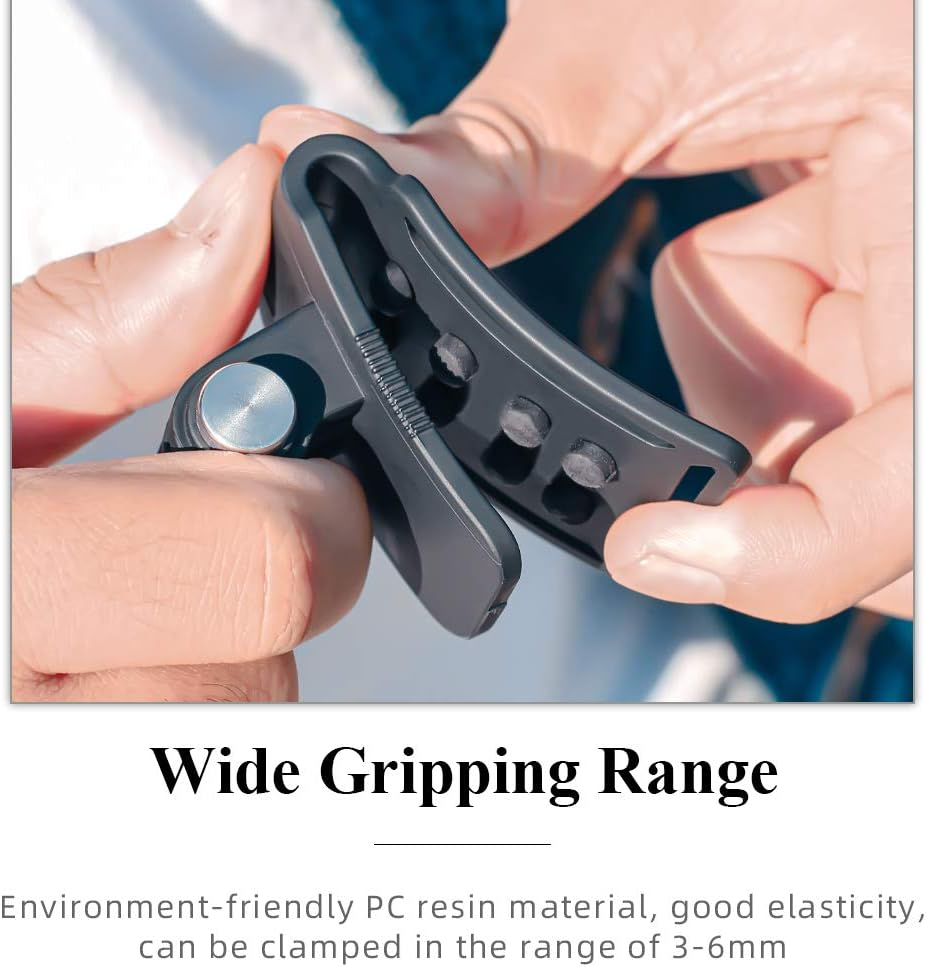 SUREWO Baseball Hat Clip Mount Baseball Cap Clamp Quick Release Mount Compatible with Gopro Hero 13 12 11 10 9 8 7 6 5 Black,Dji Osmo Action 5 Pro/4/3/2,Akaso/Crosstour/Campark and More image number 1