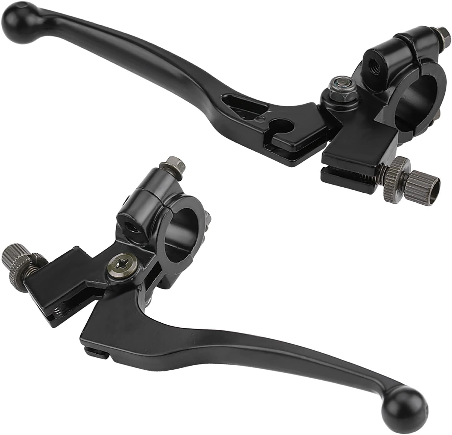 Clutch Lever Clutch Handle Control for Dirt Pit Bike 22Mm 7/8In Handlebar Folding Lever with Perch Adjuster 8Mm Black Aluminum image number 6