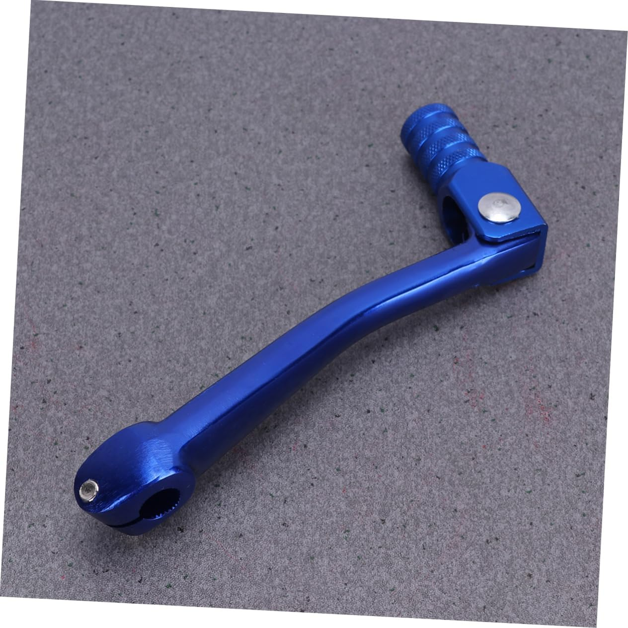 CNC Aluminum Folding Motorcycle Gear Lever Blue Motorbike Lever Folding ATV Dirt Bike Gear - Blue image number 5